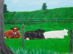 Painting: Cows