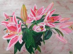 Painting: Lilies