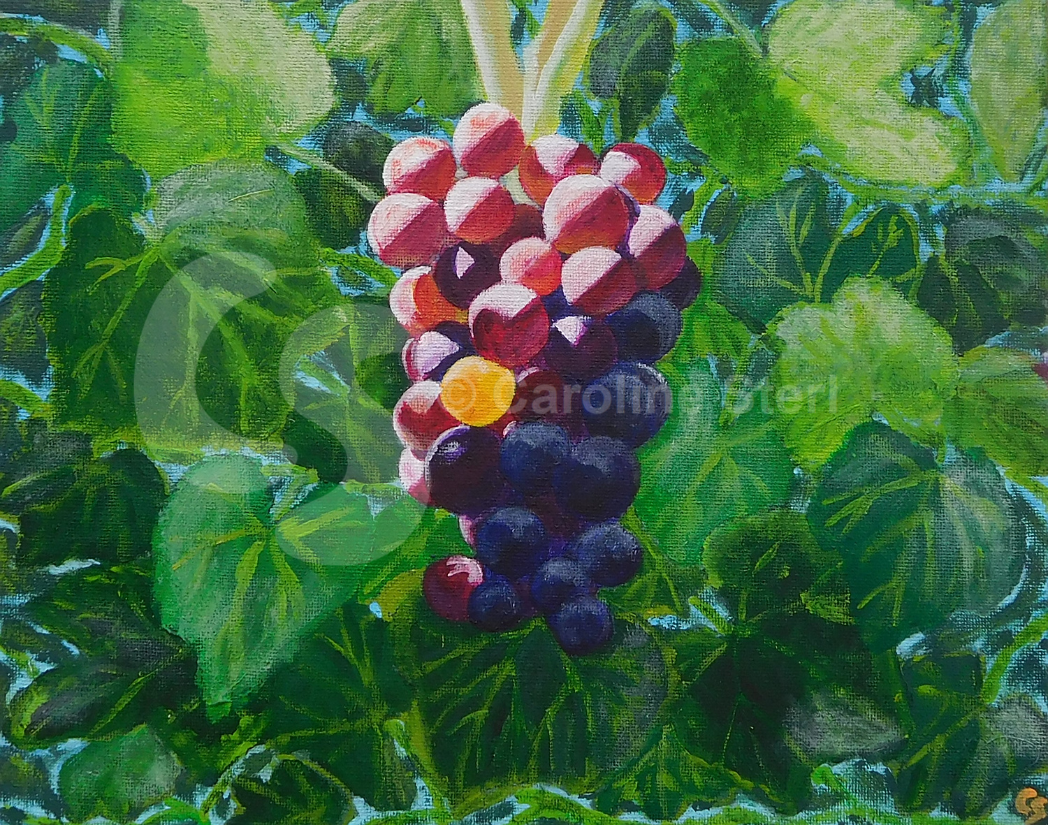 Painting: Grapes