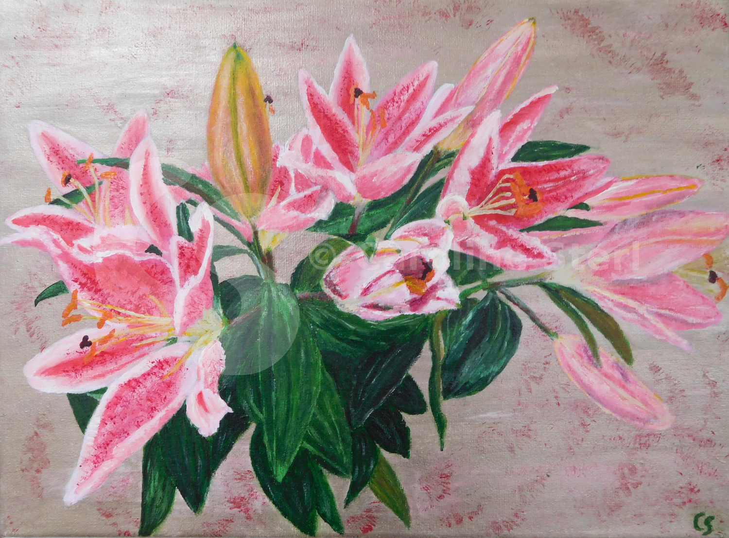 Painting: Lilies