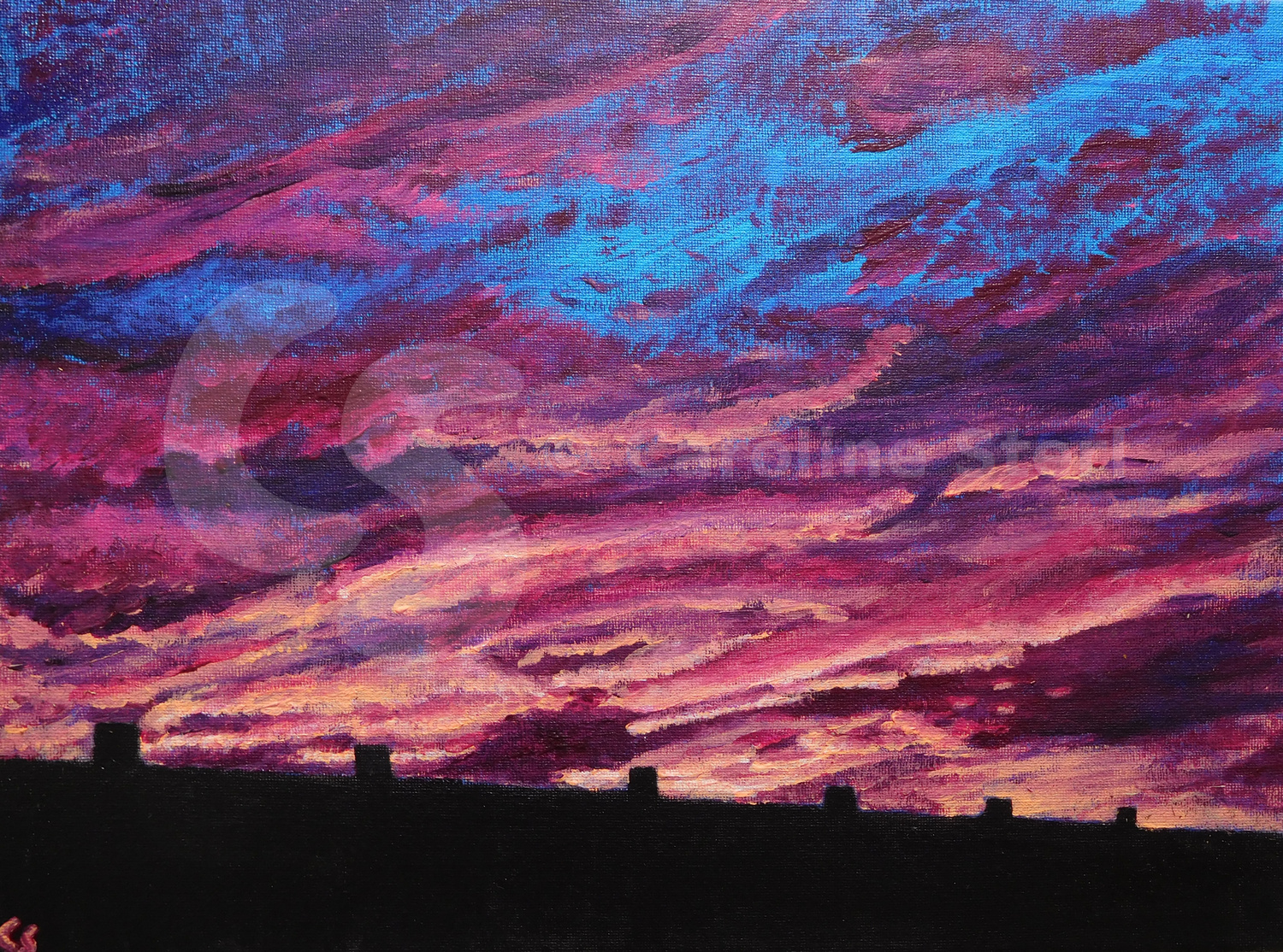 Painting: Sunset