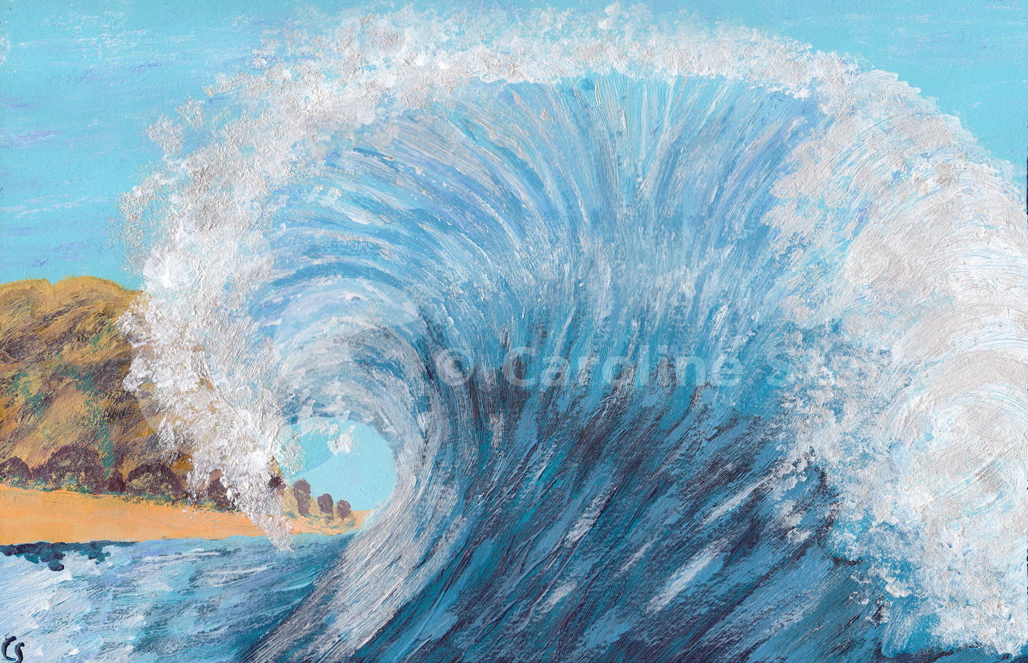Painting: Wave